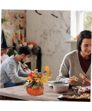 Zerodeko 9 Pcs Halloween Pumpkins Statue Pumpkin Decoration Artificial Pumpkins Bulk Artificial Gourd Pumpkin Flowers Ornament Halloween Pumpkins Decoration Realistic Mix Flower Arrangement As Shownx3pcs Mx3pcs - Buy Online on GoSupps.com