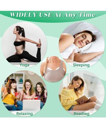 Castor Oil Breast Pack - 2 Washable & Reusable Soft Inserts for Relaxation & Soothing Relief - Buy Online on GoSupps.com