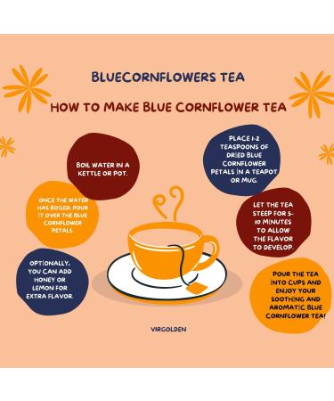 Blue Cornflowers 500g by Virgolden - Buy Online on GoSupps.com