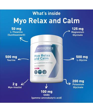 MYOXCIENCE Myo Relax & Calm Supplement for Sleep and Hormone Support - Buy Online on GoSupps.com
