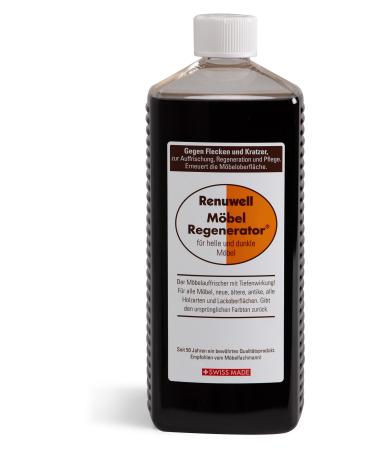 Renuwell Furniture Regenerator Care Polish for light/dark furniture 1 L 1 l (1 pack)