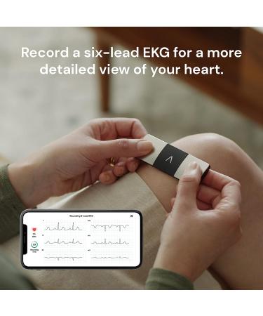 KardiaMobile Personal EKG Heart Rate Monitor - Detects Irregular Heartbeats - 6 Leads - Record EKGs at Home - 1 Year Access - Compatible with Most Smartphones - Buy Online on GoSupps.com
