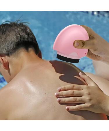 Refillable Roll-On Sunscreen Applicator | Portable Sun Lotion Brush | BPA Free 2-in-1 Sun Cream Roller (Green) - Shop Now - Buy Online on GoSupps.com