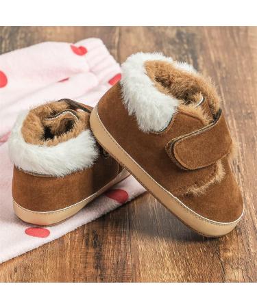 Sonsage Velvet Baby Booties | Unisex Anti-Skid Soft Sole Shoes for Winter | Toddler Fleece Cozy Boots - Buy Online on GoSupps.com