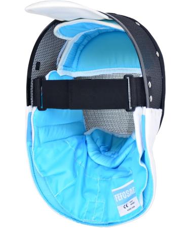 FEFOSAEP Fencing Mask Epee Fencing Mask 350N Helmet with Removable Lining CE Certified Fencing Protective Gear - Black - Small - Buy Online on GoSupps.com