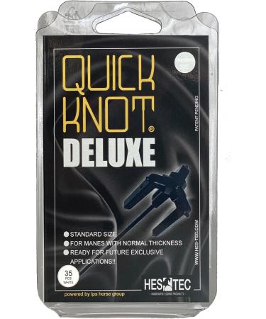 Quick Knot Deluxe Mane Clip for Horses & Ponies | Reusable Standard White | International Shipping - Buy Online on GoSupps.com