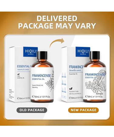 HIQILI Frankincense Oil Essential 30ML - 100% Natural for Face, Candle Making, Diffuser, Skin & Hair - 1 Fl Oz - Buy Online on GoSupps.com