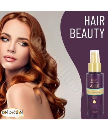 Eva Hair Clinic Gold Argan Serum - Shiny & Beautiful Hair for All Hair Types (3.04 oz / 90 ml) - Protect & Nourish Your Hair - Buy Online on GoSupps.com
