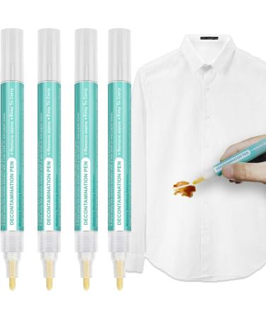 Stain Removing Pen Bleach for Clothing Bleach Pen for Clothing Portable Bleach Pen Wash Free Stain Remover Grease Stain Remover Bleach Pen Suitable for a Variety of Fabric Clothing (3) - Buy Online on GoSupps.com