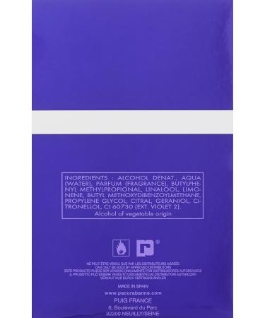 Paco Rabanne Ultraviolet For Men. Eau De Toilette Spray 3.4 Ounces (Pack of 2) Vanilla 3.4 Fl Oz (Pack of 2) - Buy Online on GoSupps.com