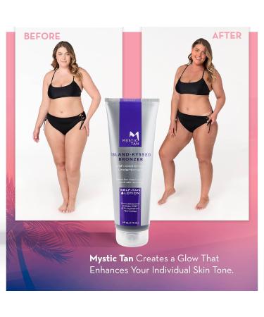 Mystic Tan Island-Kyssed Bronzer Self-Tan Lotion 6 oz - Packaging May Vary - Buy Online on GoSupps.com