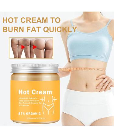 Yabauuop Fat Burning Cream Natural Sweat Cream Firming Tightening 100g Slimming Gel for Stomach Waist Workout Arm Sweating Body Women and Men - Buy Online on GoSupps.com