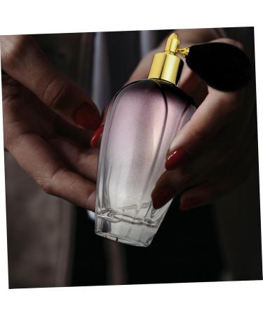 Beavorty perfume bottle pump refillable Perfume Refillable perfume spray bottle refillable perfume dispenser Perfume Storage Bottle Glass gradient purple Cleaning fluid travel - Buy Online on GoSupps.com