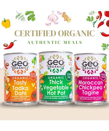 Geo Organics Vegetable Hot Pot 3pk 133.33 ml (Pack of 3) - Buy Online on GoSupps.com