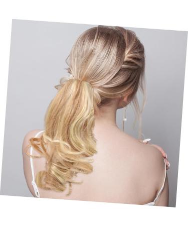 Angoily extend High temperature wire Hair piece Donut long curly hair pieces claw clips for curly hair curly wig bun short human hair wigs curls short hair wigs short hair - Buy Online on GoSupps.com