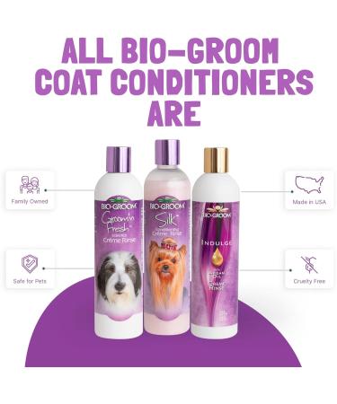 Organic Groom Silk Creme Rinse Conditioner for Dogs & Puppies | Moisture-Rich Rinse-Free Care - 946 ml - Buy Online on GoSupps.com