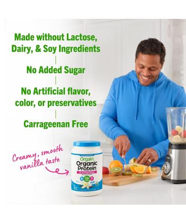 Orgain Organic Vegan Protein Powder + Superfoods Powder Bundle (2.03 Lb + 2.02 Lb) - Buy Online on GoSupps.com