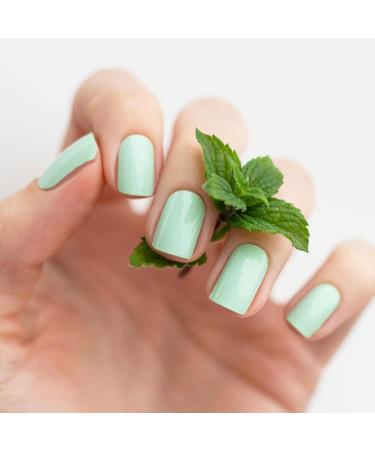 AVOA Beauty Nail Foil - Delight-Mint | Pastel Green Self-Adhesive Nail Wraps | Long-Lasting 16 Pack for Perfect Manicure - Buy Online on GoSupps.com