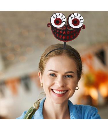 SAFIGLE Alien Eyeball Headband Toy Stretchy Plush Eyeball Headband Horror Eye Plush Alien Monster Headband for Party Cosplay Halloween Headpiece - Buy Online on GoSupps.com