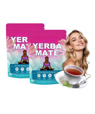 Th Yerba Mate - Favorise La Digestion Booste L' nergie Et Soulage La Fatigue Infusion Naturelle(2PC)