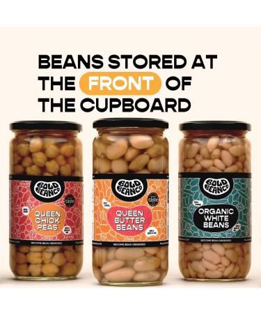 Bold Bean Co Queen Chickpeas 700 g - Buy Online on GoSupps.com