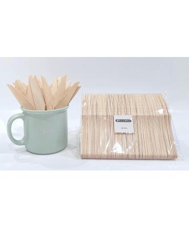 EnvoWise | Disposable Wooden Knives 100pcs 6.5" Length | Eco-Friendly Knives Compostable Knives Disposable Spreader Knife Butter Knife 100 Knives - Buy Online on GoSupps.com