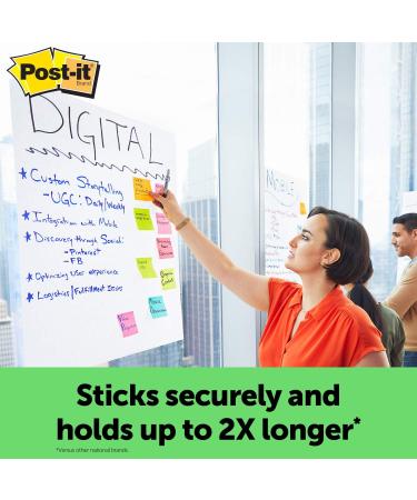 Post-it Super Sticky Easel Pad 25x30 White Recycled - 6 Pads, 30 Sheets each - Ideal for Virtual Teaching & Learning - Buy Online on GoSupps.com