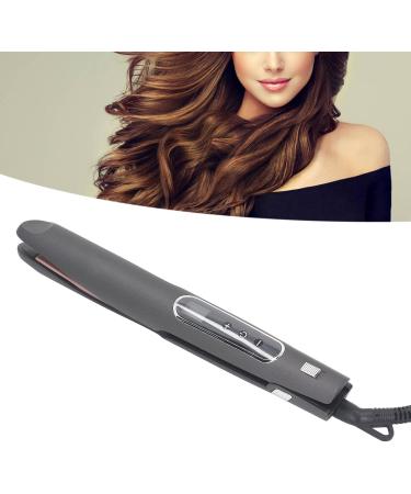 2 in 1 Hair Straightener & Curling Iron - LCD Display Reduce Split Ends 360 Rotating Cable - Perfect for Home Use (US Plug - Buy Online on GoSupps.com