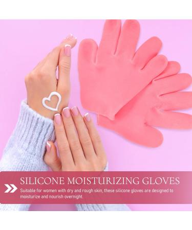 PATKAW 2 Pairs Dry Hand Moisturizing Gloves - Moisturizing Hand Gloves Overnight Moisturizing Gloves Spa Lotion Skin Care Gloves for Dry Hands Women Beauty - Buy Online on GoSupps.com
