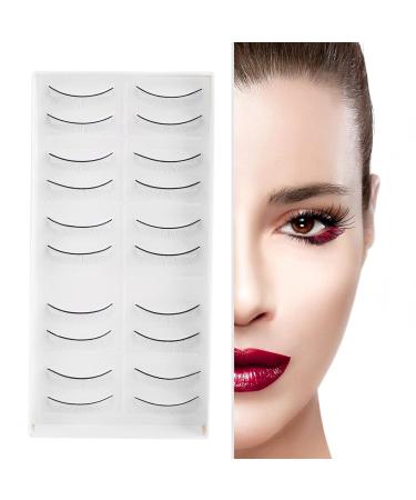 10 Pairs Practice Eyelashes | False Eyelashes for Extensions | Self-Adhesive Fake Eyelash Band - Buy Online on GoSupps.com