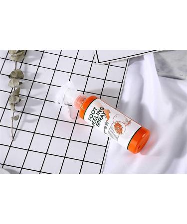 Foot Peeling Spray Natural Orange Essence Remove Foot Dead Skin Exfoliating Foot Moisturizing Hydrating Foot Peeling Spray Orange Oil for Cracked Rough Heels & Calluses - Buy Online on GoSupps.com