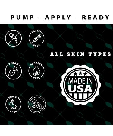 Men's Advanced Peptide Face Serum | Anti-Aging & Wrinkle Reduction | Hyaluronic Acid Green Tea Coconut Jojoba Oil Vitamin E | 1 oz Men's Skincare - Buy Online on GoSupps.com