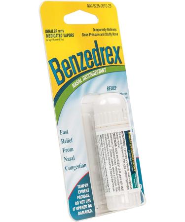 Benzedrex Vapor Inhaler - 5 Pack - Buy Online on GoSupps.com