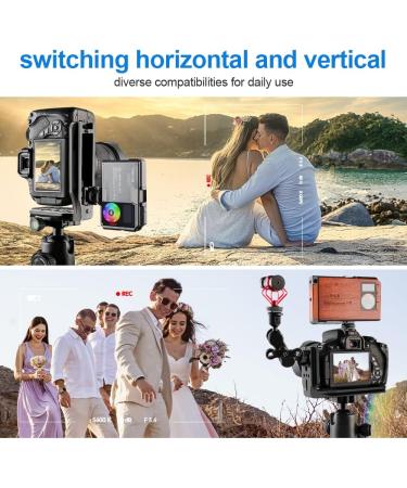 DSLR Camera L Bracket Quick Release Plate | Compatible with Canon Nikon Sony DJI | Vertical Horizontal Switching | Tripod Monopod Stabilizer Plate - Buy Online on GoSupps.com