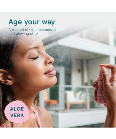 Frownies Rose Water Hydrator Spray - Hydrating Face Mist - Oil Control Toner For Face - Suitable for All Ages And Skin Types 2oz - Buy Online on GoSupps.com