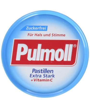 Pulmoll Extra Strong Sugar Free pack of 10 (10 x 50 g can)