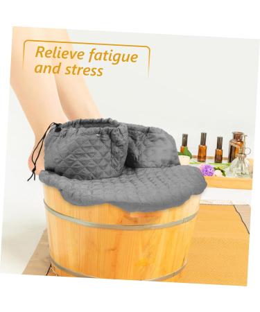 HAPINARY Thermal Insulation Foot Bath Cover Foot Bucket Protector Foot Soak Bucket Cover Foot Bath Bucket Cover Foot Washing Barrel Cover Foot Soaking Bucket Cover Bucket Sleeve - Buy Online on GoSupps.com