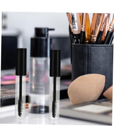 TOVINANNA 6pcs Eyelash Brush Tube Mascara Tubes with Wands Empty oil for Eyelashes Eyelash Tube Black - Buy Online on GoSupps.com