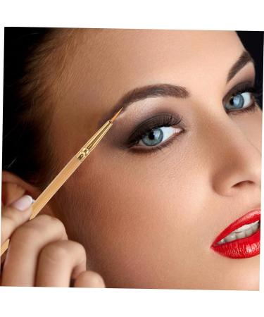 Didiseaon 1pcs Double Ended Eyeliner Brush Eyeliner Pencil Cosmetic Eyeliner Straight Bent Angled Brush - Buy Online on GoSupps.com