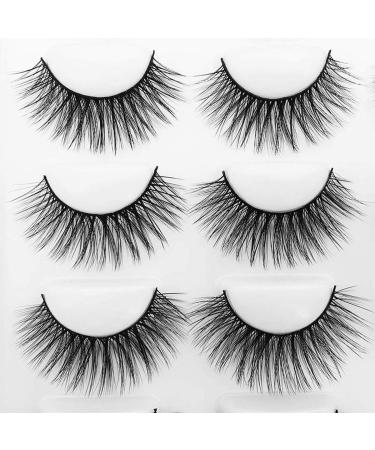 10 Pairs 3D Mink Lashes - Natural & Dramatic Volume Fake Eyelashes | Silk Handmade Extensions for Stunning Makeup - Buy Online on GoSupps.com