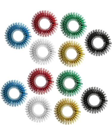 FRCOLOR 24 STK Acupressure Vibrating Ring Toys for Children | Stress Relief & Decompression Finger Massage Gadget - Buy Online on GoSupps.com