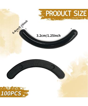 100 Pieces Eyelash Curler Refills Silicone Eyelash Curler Pads Eye Lash Curler Refills Eyelash Curler Replacement Pads Eyelash Curler Refills Fit Universal Eyelash Curler (Black) - Buy Online on GoSupps.com