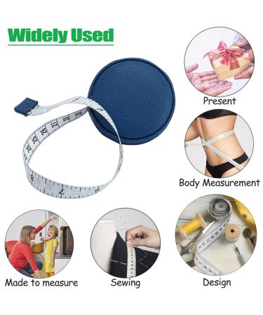 3 Pack Tape Measure 3m/120" Body Measuring Tape for Body Cloth Tape Measure Fabric Tailors Sewing Medical Measurements TapeLeather Tape Measure Retractable Dual Sided Ruler Orange Blue Pink - Buy Online on GoSupps.com