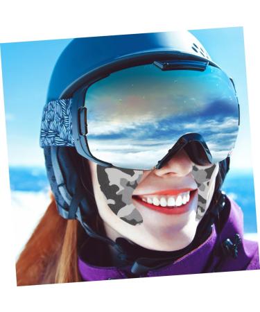  Angoily Angoily Pack of 2 Windproof Stickers for Snow Sports Breathable and Dry UV Sunscreen Face Mask Stretchable and Soft on the Skin - Buy Online on GoSupps.com