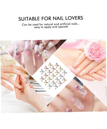 1 Nail Decoration Nail Art Sticker Nail Jewels Nail Stickers for Nail Art Gemstone Rings Nail Jewelry Nail Charms Manicure Decor Nail Decals Nail Art Studs Bowknot Nail Studs Alloy HAPINARY 12.4X7.2X0.2cm Assorted Color - Buy Online on GoSupps.com