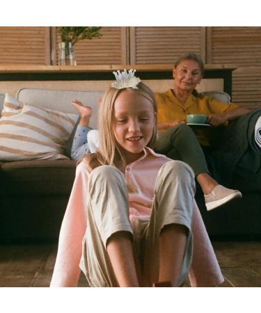 4pcs Children Crown Hair Clips - Glittery Gold & Silver Pearl Hair Accessories for Girls - Buy Online on GoSupps.com