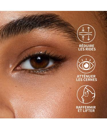 Razuyen Eye Care: Anti-Aging Eye Cream with Caffeine & Peptides for Dark Circles Fine Lines & Swelling - 18ml - Buy Online on GoSupps.com