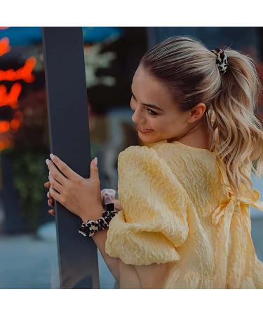 Invisibobble Hair Tie & Leo Scrunchie - Iconic 2-Pack Strong Hold for Girls & Women | Black Hair Accessories - Buy Online on GoSupps.com