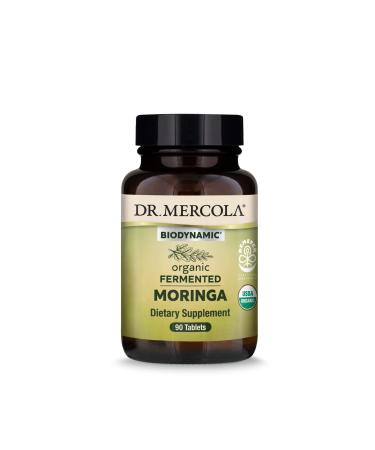 Dr. Mercola Biodynamic Organic Fermented Moringa 90 Tablets