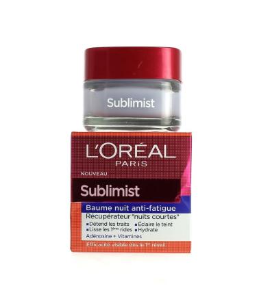 L'Or al Paris Sublimist Anti-fatigue Night Balm Recovery Short Nights 50 ml
